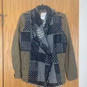 Anthropologie Army Style Jacket - S